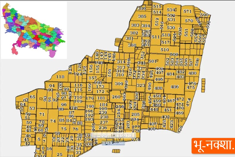 Bhu-Naksha-UP-भूलेख-नक्शा-यूपी-ऑनलाइन-देखें