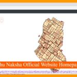 UP Bhu Naksha Official Website Homepage